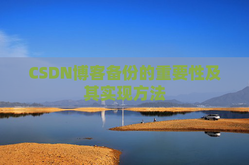 CSDN博客备份的重要性及其实现方法